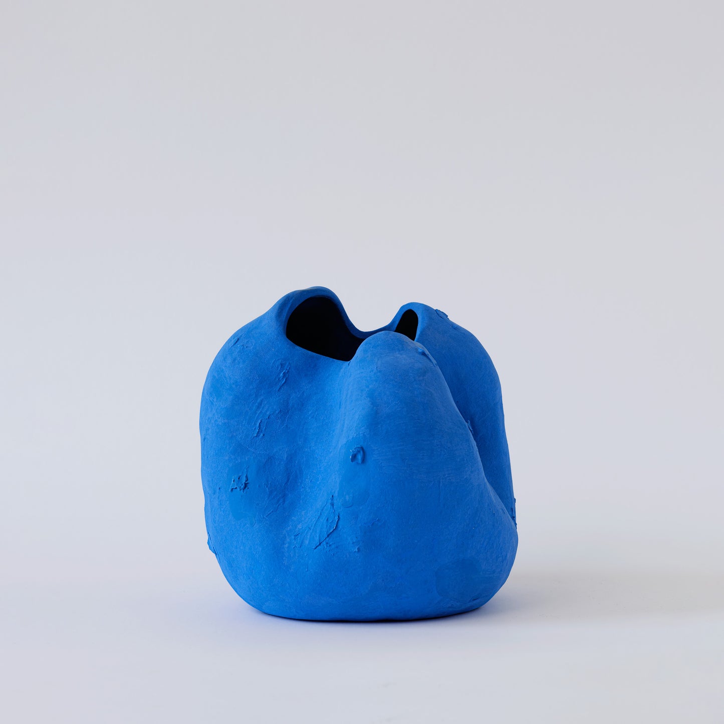 Louise Matte Blue Porcelain Vase