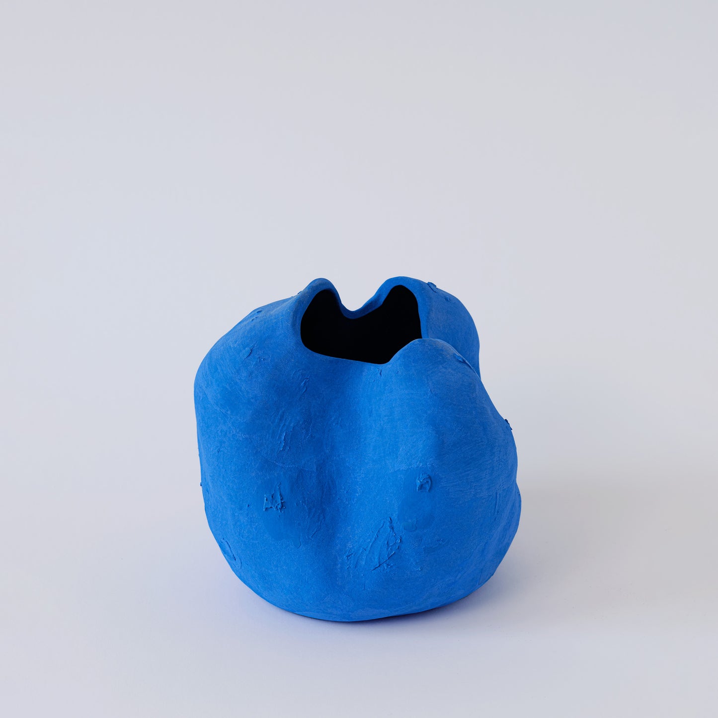 Louise Matte Blue Porcelain Vase