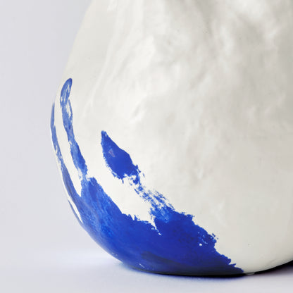 Alexis White and Blue Porcelain Vase