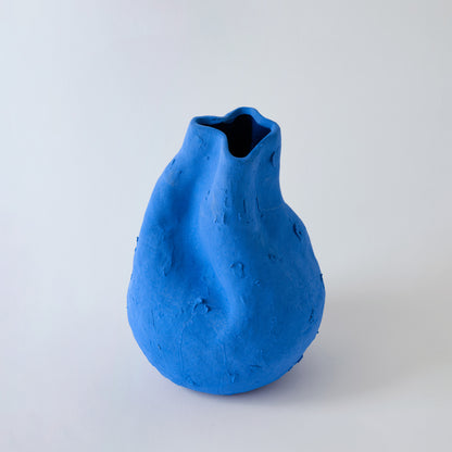 Alexis Matte Blue Porcelain Vase