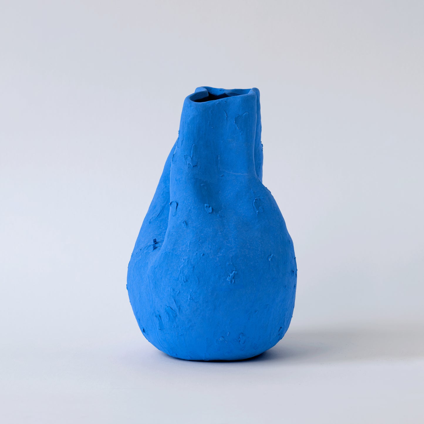 Alexis Matte Blue Porcelain Vase