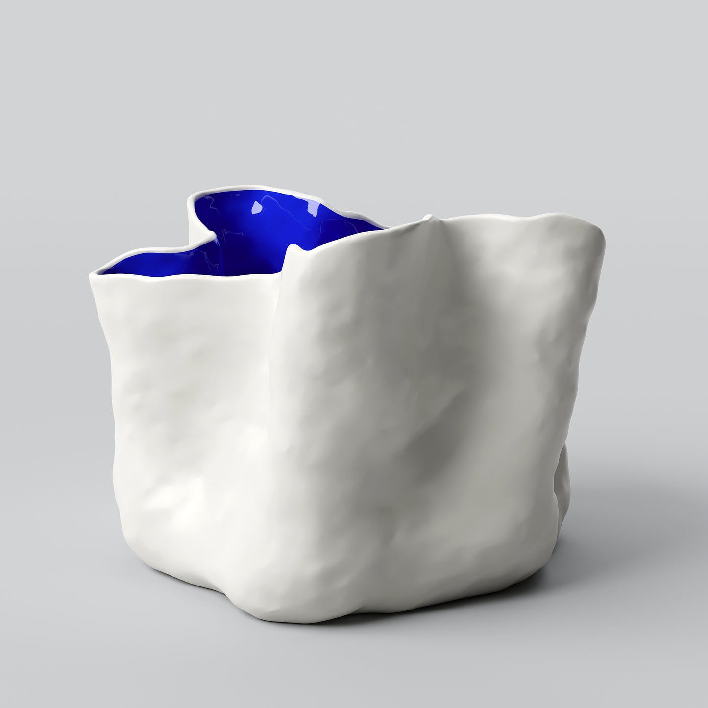 Yayoi White Porcelain Planter