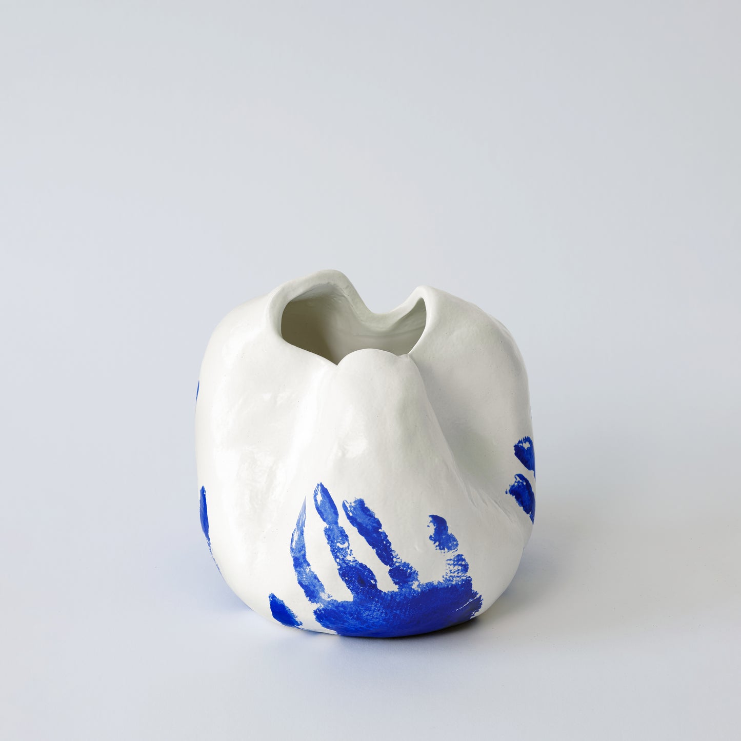 Louise White and Blue Porcelain Vase