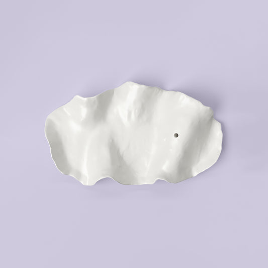 Tracey White Incense Holder